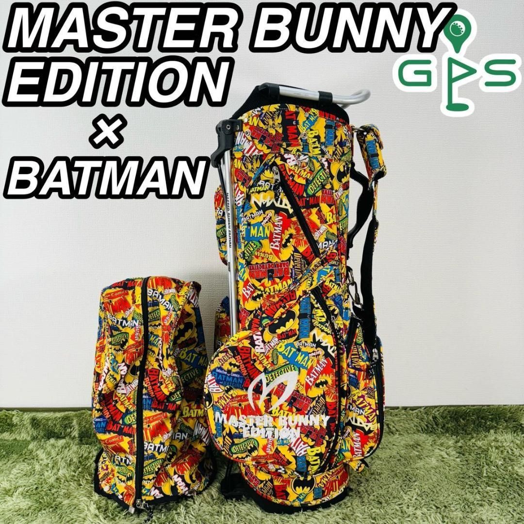 MASTER BUNNY EDITION(限定)バットマンコラボキャディバッグ MASTER BUNNY EDITION(限定)バットマンコラボキャディバッグ マスター