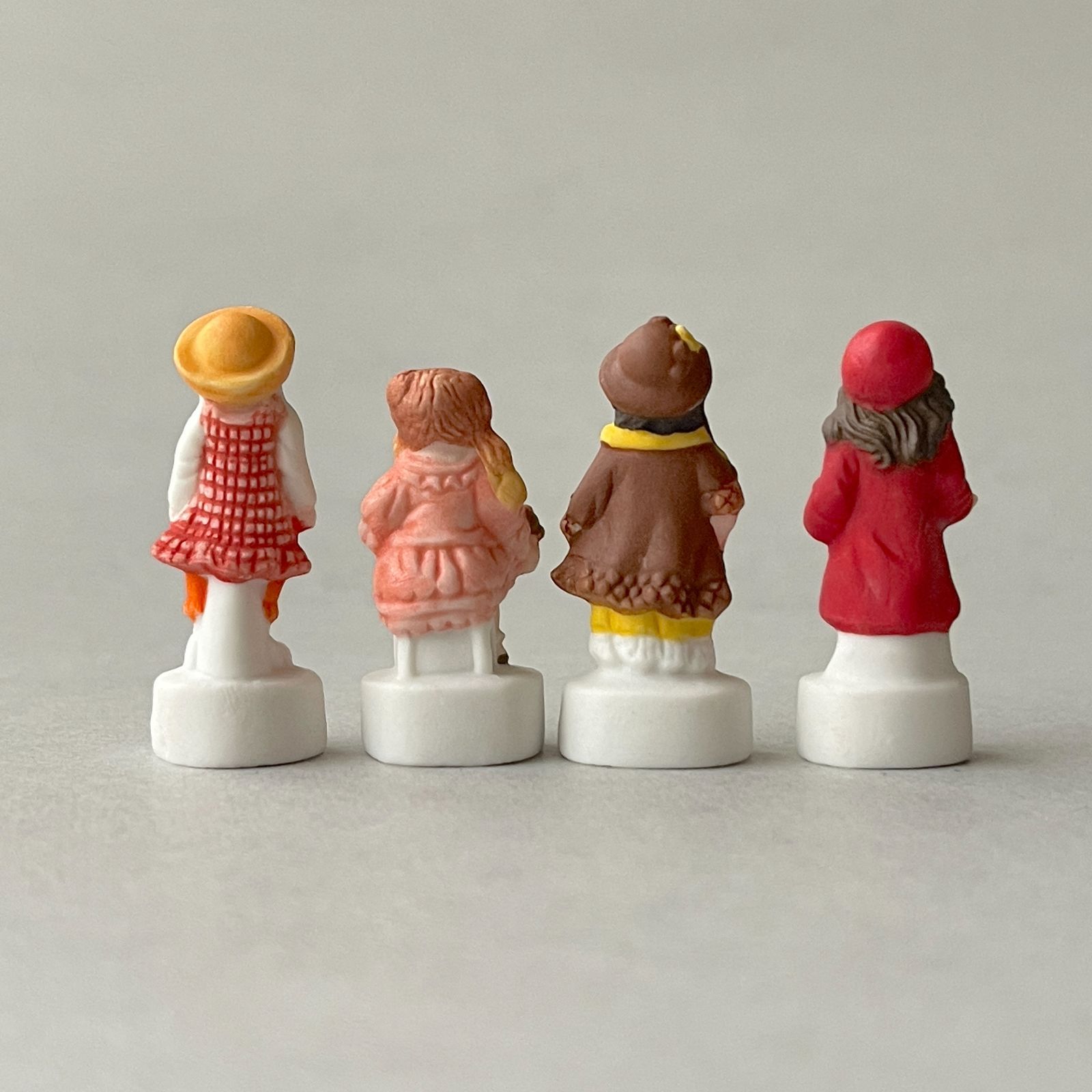 フェーヴ ポーセリン・ドール 8個 磁器の人形たち フランス フェーブ