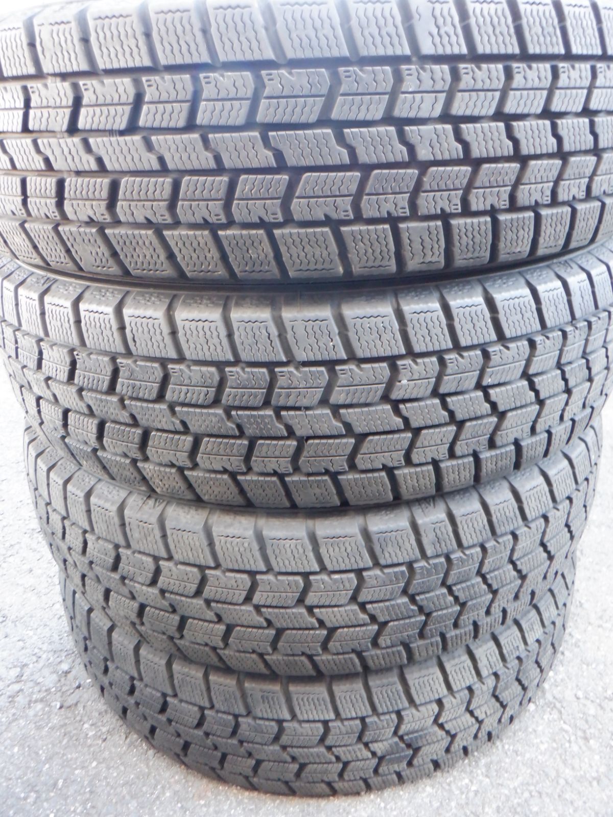 バリ山 155/65R14 グッドイヤー アイスナビ７ ４本 ムーヴキャンバス タント スペーシア ルークス デイズなどに