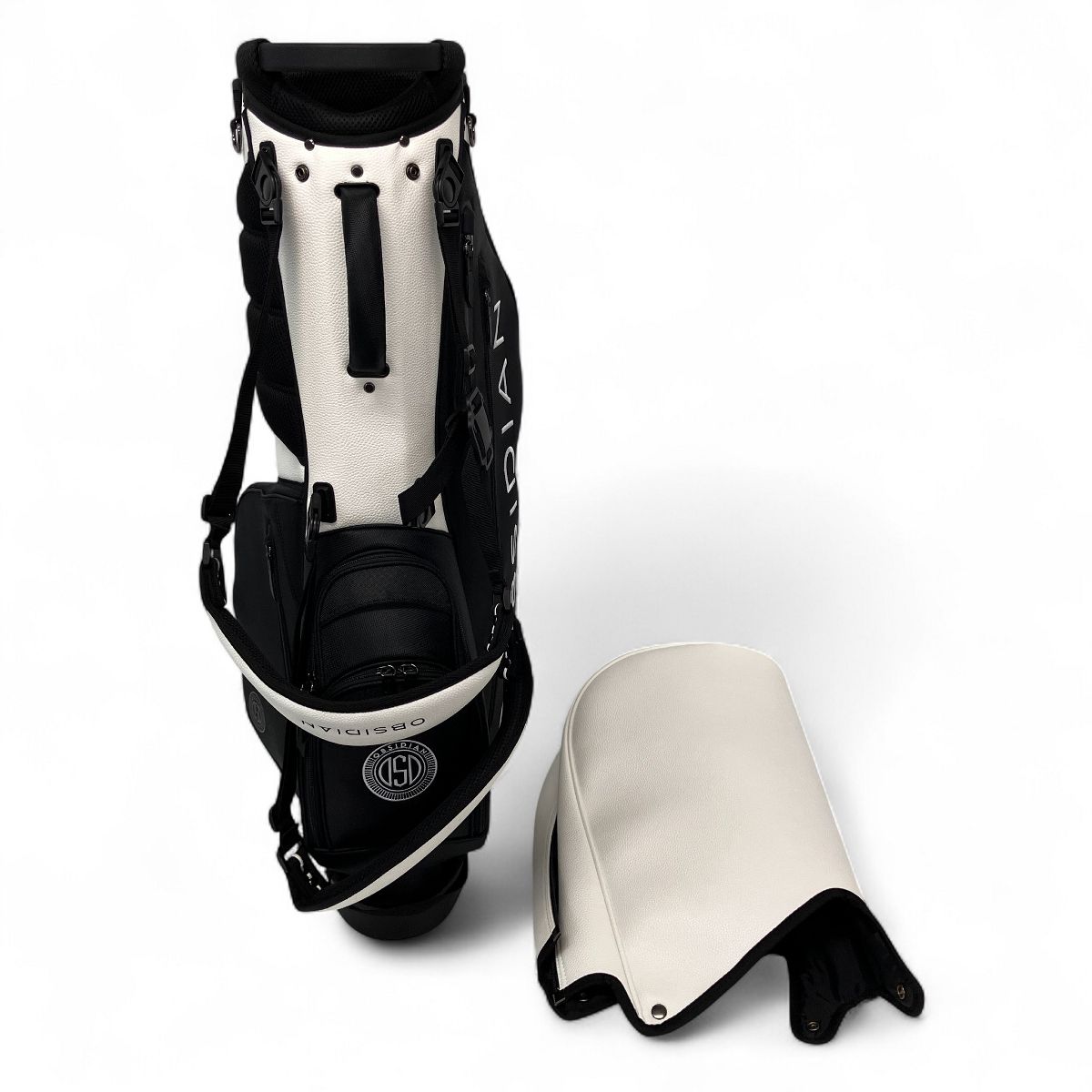 OBSIDIAN オブシディアン ゴルフブラック キャディーバッグ OBSIDIAN