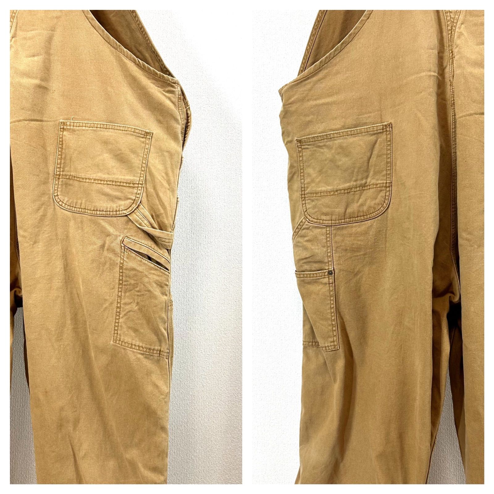 Carhartt ダブルニーオーバーオール ●アメリカ古着（商品番号55103） Carhartt ダブルニーオーバーオール ○アメリカ古着（商品番号