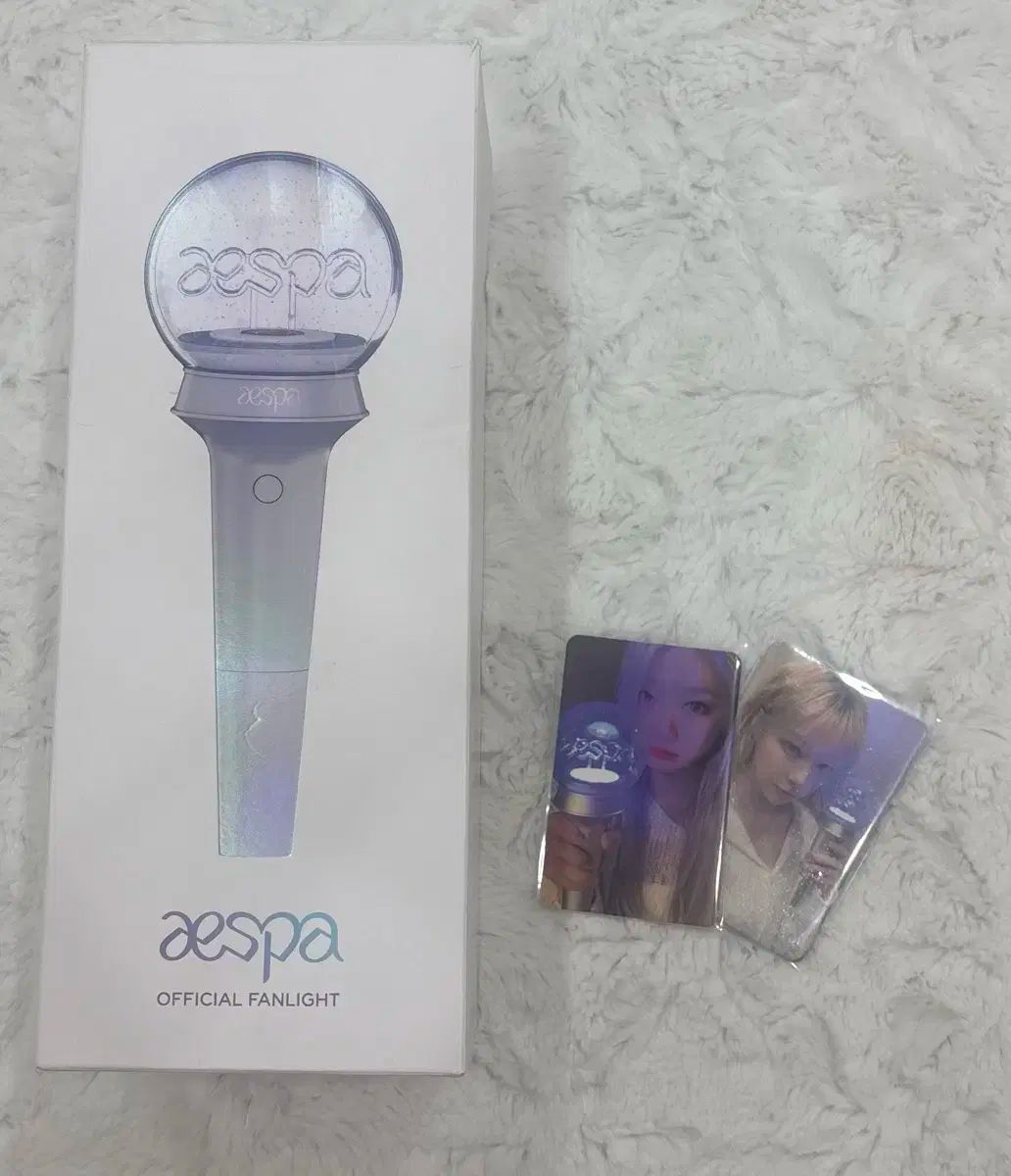 aespa(エスパ) ペンライト 出品 （ フォトカード トレカ 含め