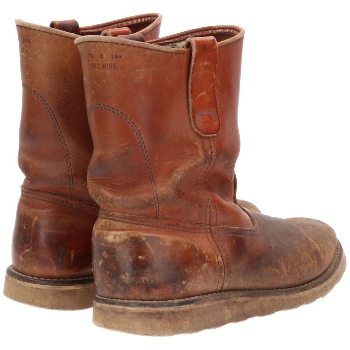 古着 80年代 レッドウィング RED WING Irish Setter アイリッシュセッター ペコスブーツ USA製 75D メンズ25.0cm  ヴィンテージ/saa009877