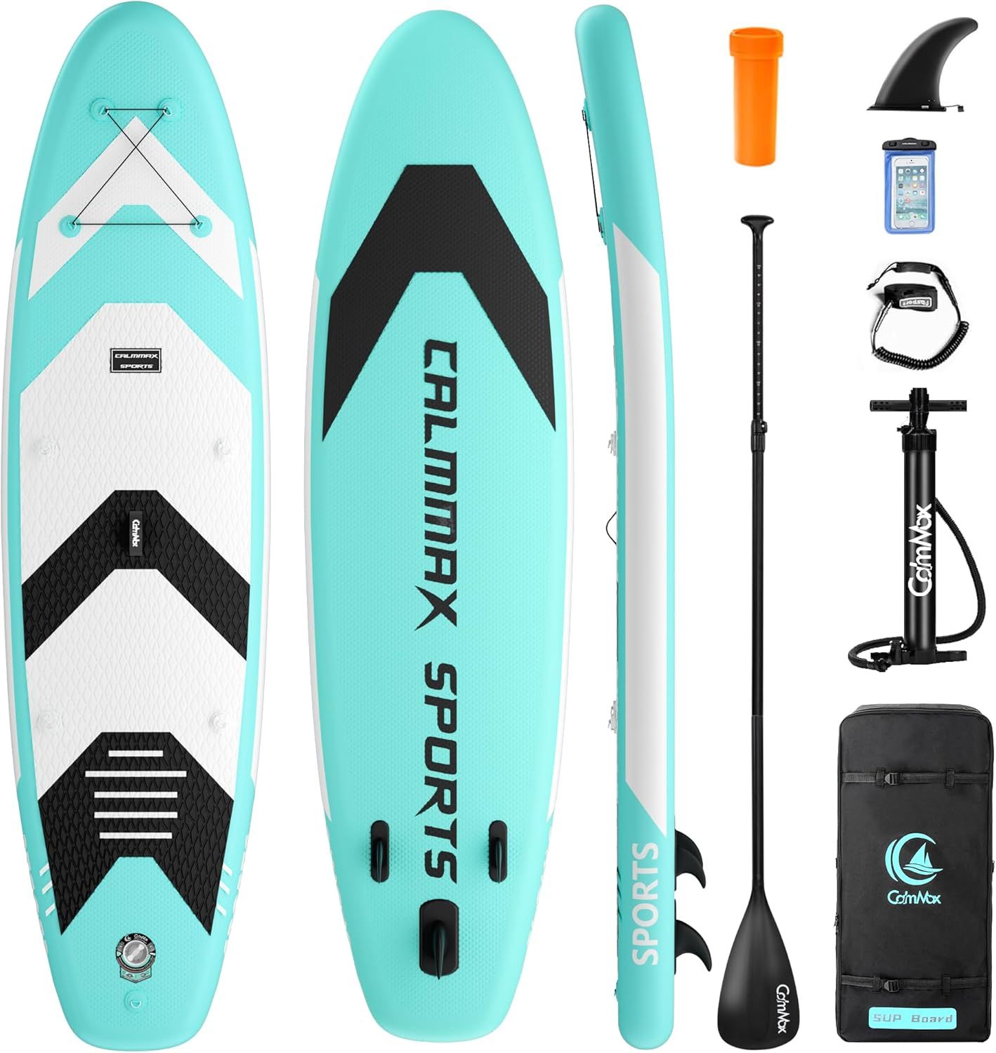 CalmMax SUP サップボード プパドルボード SUP 釣り用 長320cm 幅80cm 