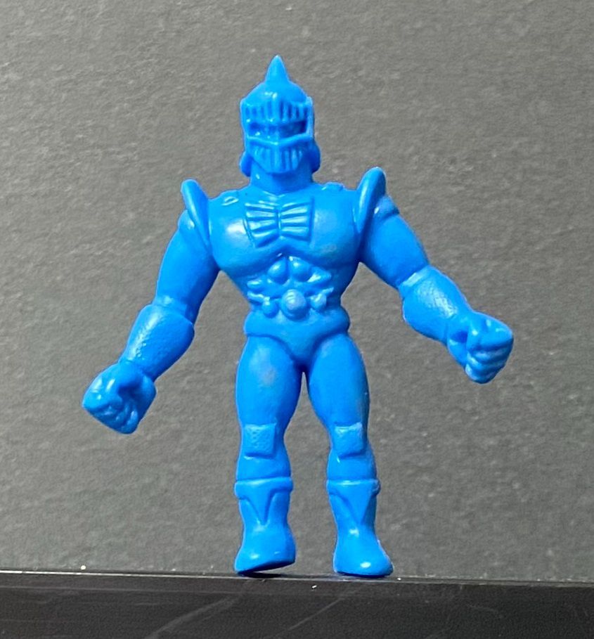 キン肉マン　キン消し青バージョン キン肉マン 消しゴム キンケシ 復刻版 4 69ロビンマスク 青 《3子06