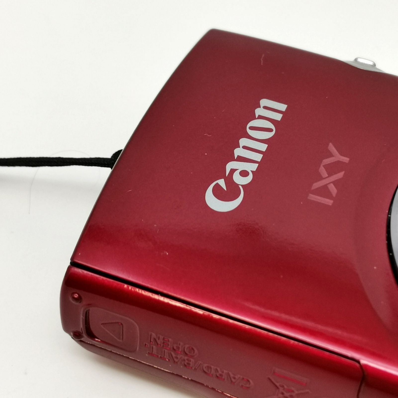 キャノン IXY 160 レッド デジカメ 充電器ないため動作未確認 デジタル
