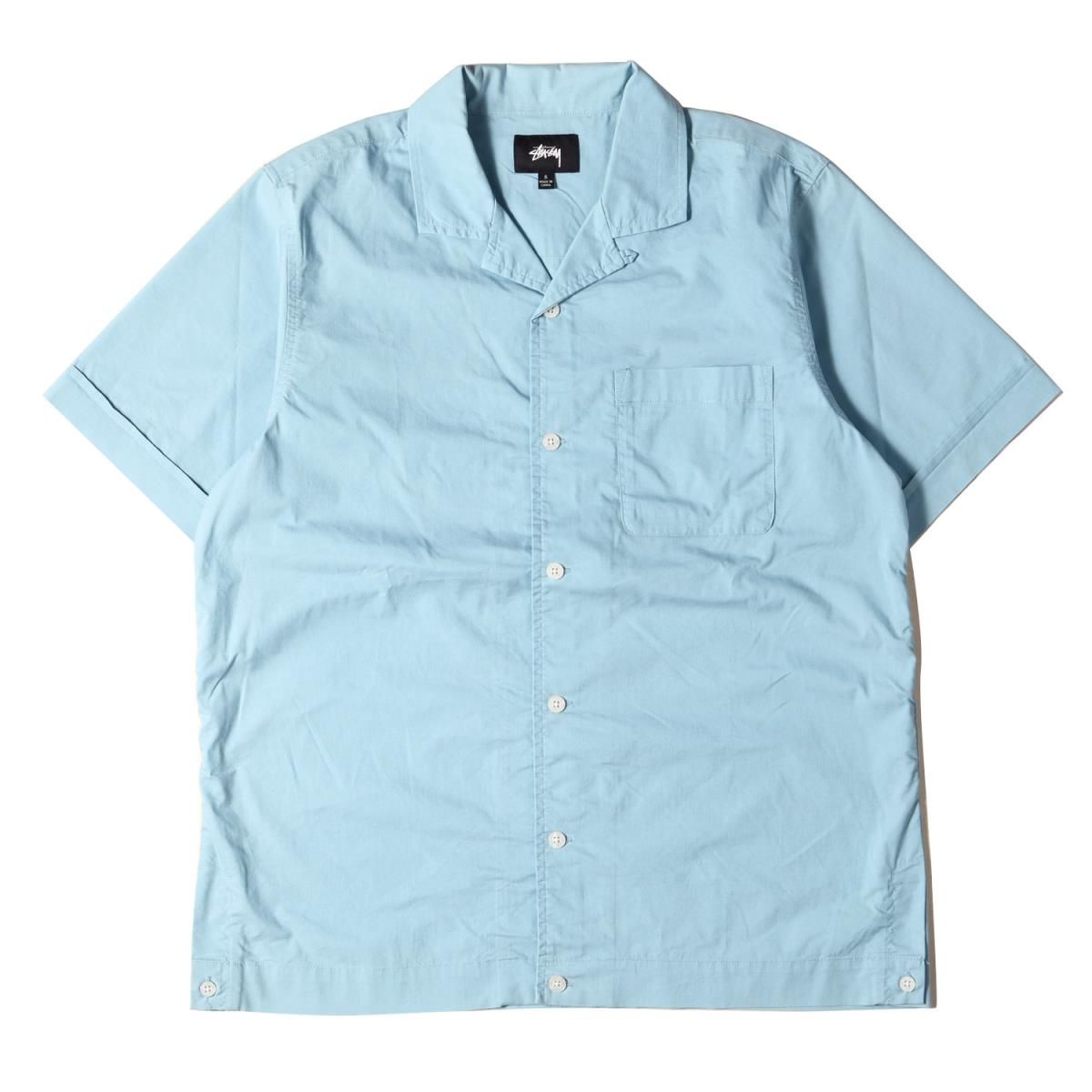STUSSY シャーク ボーリングシャツ STUSSY ステューシー シャツ サイズ:S シャーク 刺繍 ボーリング