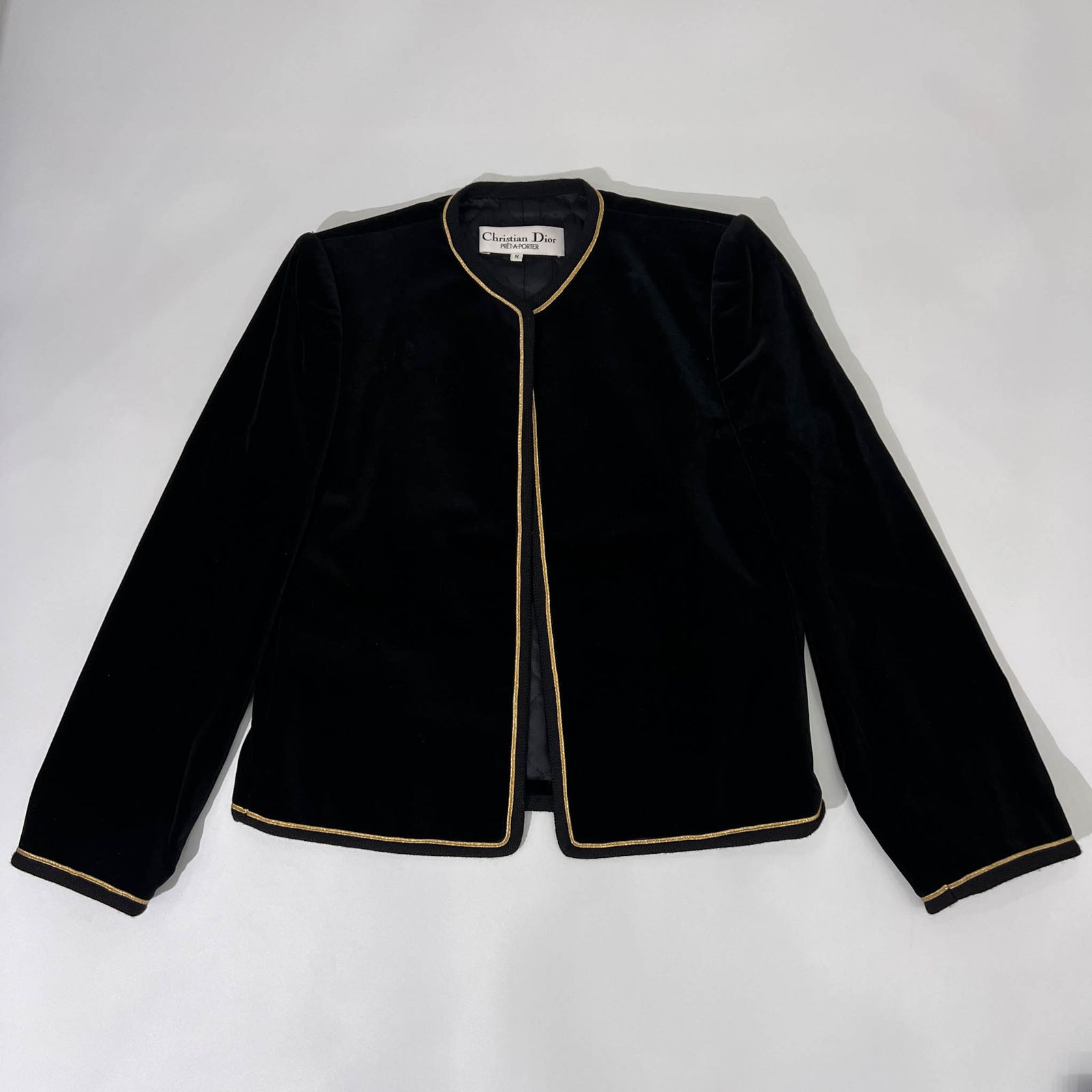 90s 上下 Christian Dior PRET-A-PORTER セットアップ ベロア 