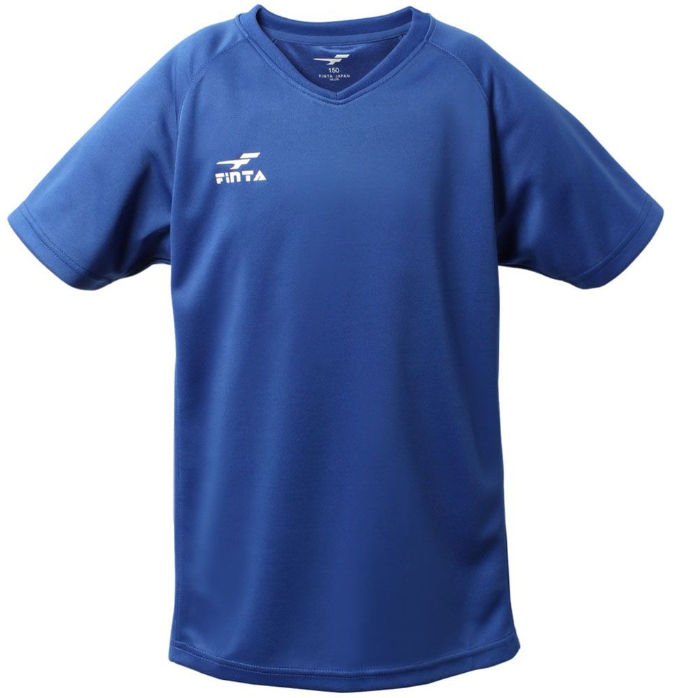 フィンタ FINTA サッカー JRゲームシャツ 半袖Tシャツ 吸水速乾 ロゴ 