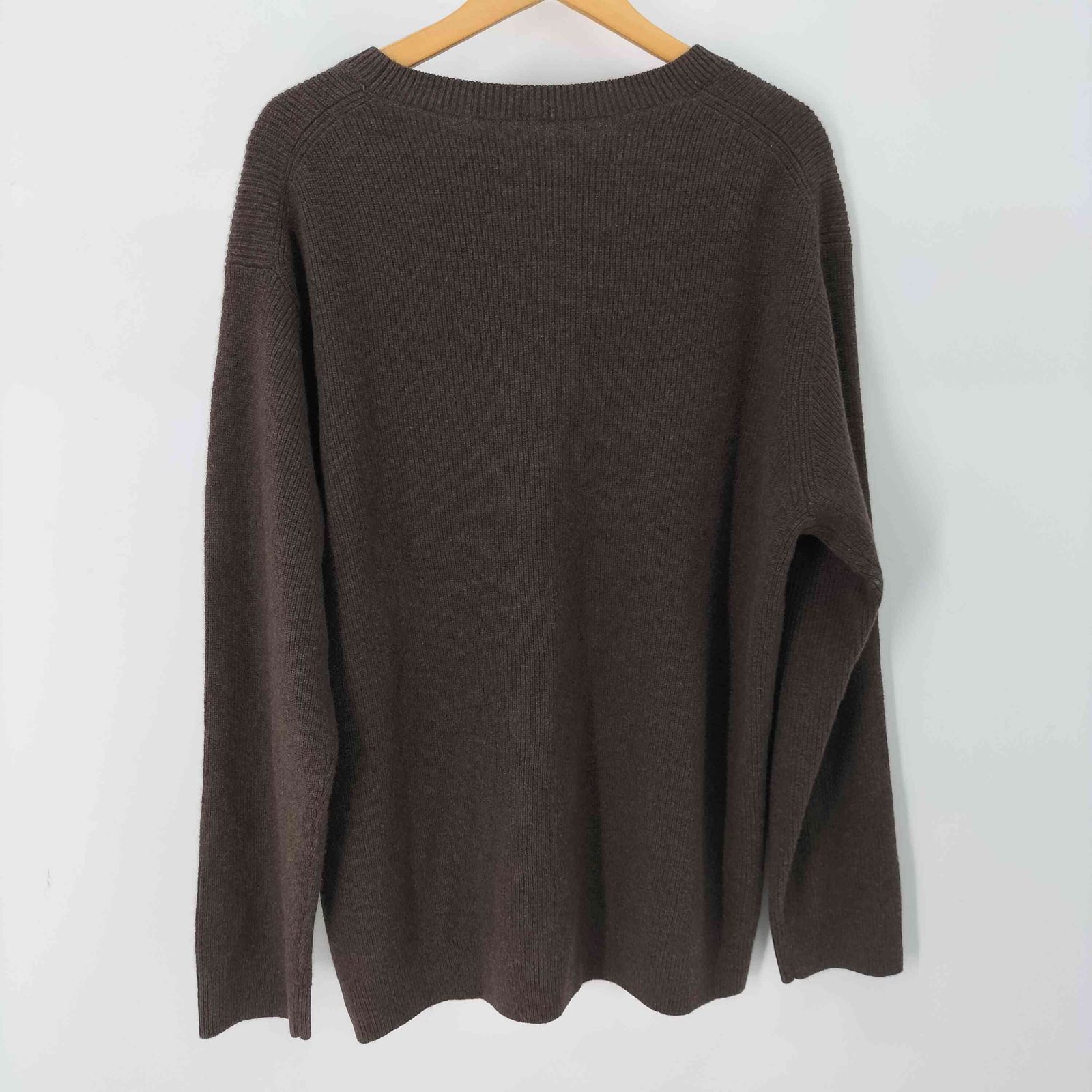 ムジラボ MUJI labo 自然のまんまの色 ヤククルーネックセーター