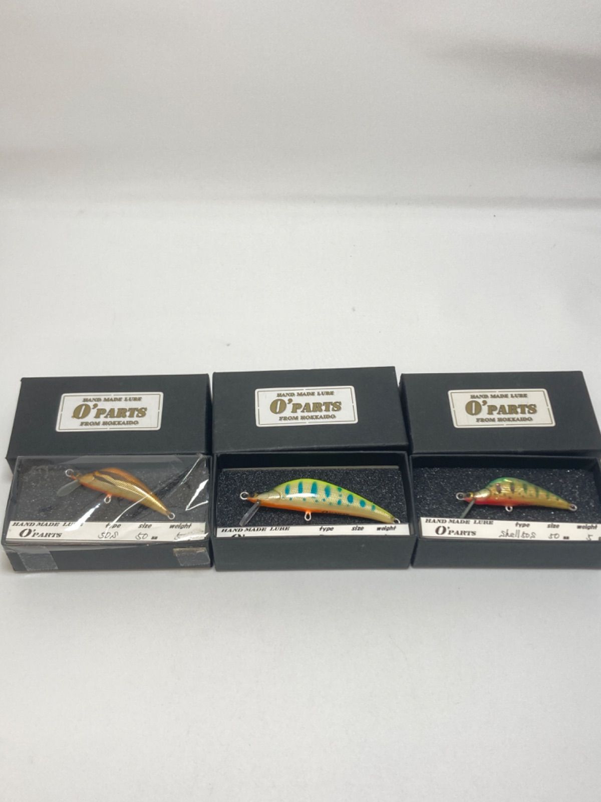 O PARTS オーパーツ シンキングミノー 50mm|70mm ルアー 3点セット