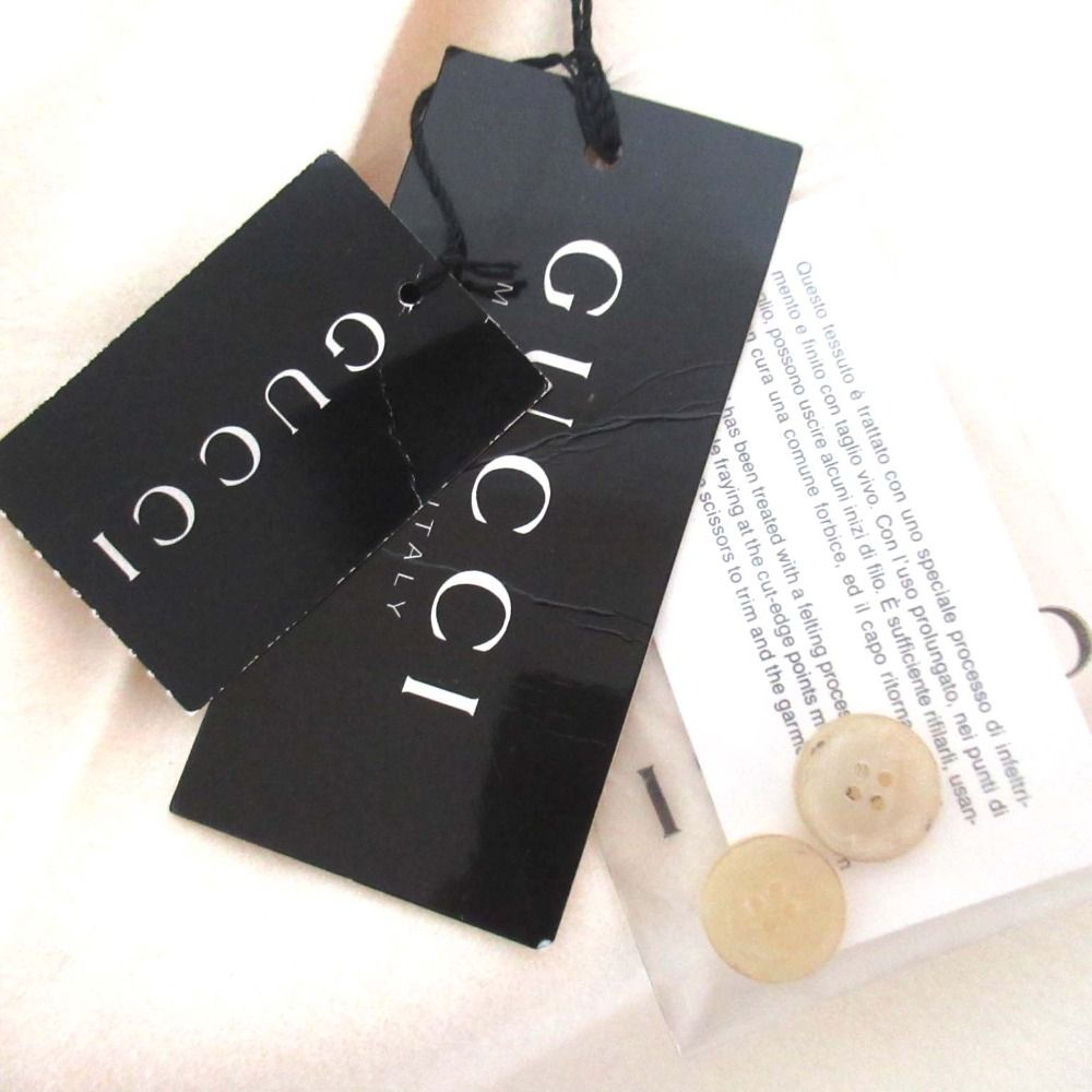 未使用 GUCCI グッチ トムフォード期 ウール スラックスパンツ