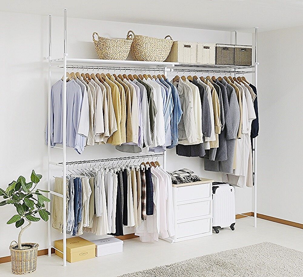 OrganizeHub ハンガーラック ワードローブ クローゼット ロッカー