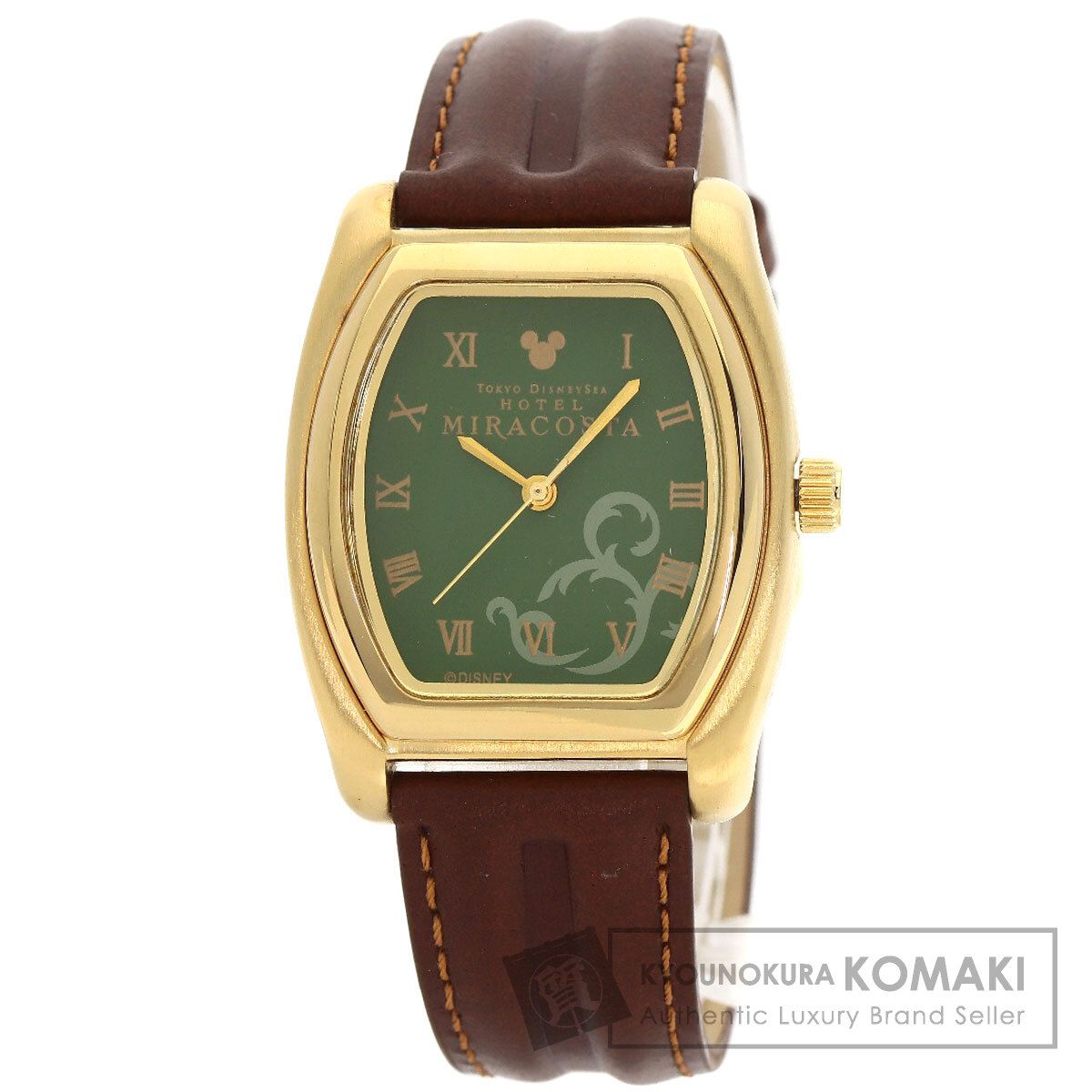 東京ディズニーシー ホテル　ミラコスタオープニングキャスト限定腕時計　動作確認済 Disney ディズニー ホテルミラコスタ オープニングキャスト限定 非売品