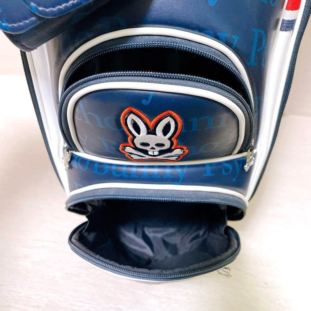 良品 PSYCHO BUNNY キャデイバッグ サイコバニー ホワイト