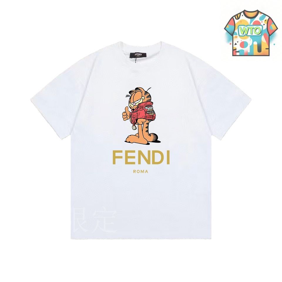 今日特価】FENDI 25SS Master Print Crew Tee-2 - メルカリ