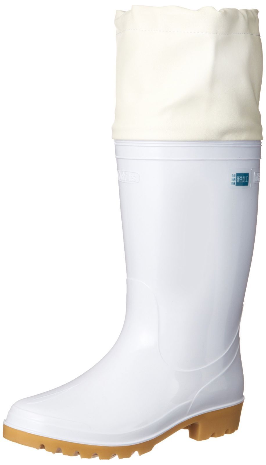 26.0 cm_ホワイト [アキレス] 男女兼用作業用ゴム長靴 ワークマスター OSM 655 ホワイト 26.0 cm 2E