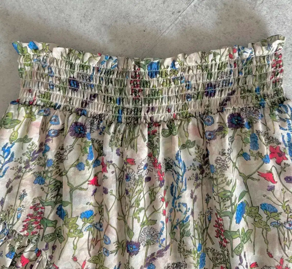 シフォン スカート