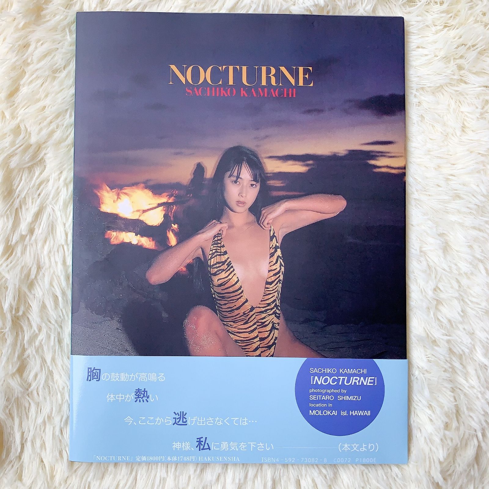 蒲池幸子(ZARD 坂井泉水) 写真集「NOCTURNE ノクターン」 白泉社 1990年 初版｜ミュージシャン