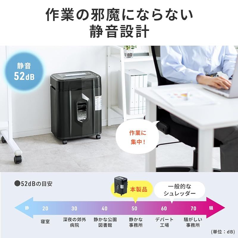 サンワダイレクト シュレッダー