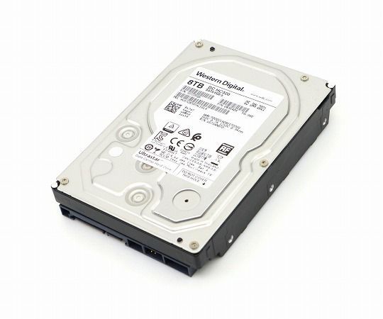 Western Digital Ultrastar DC HC320 8TB|3.5インチ|データセンター用SATA HDD Crystal Disk Infoにて正常動作 済