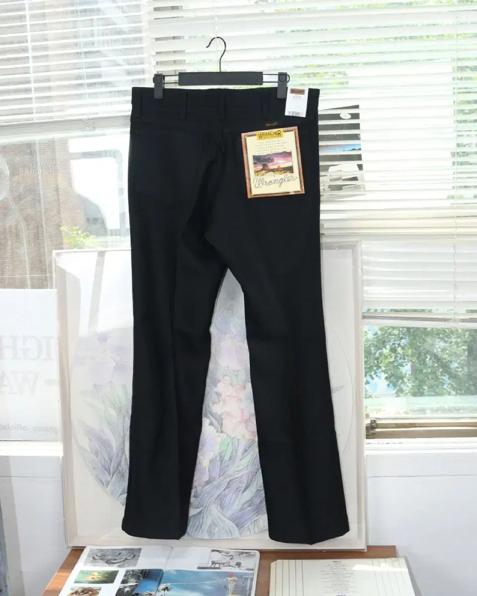 Wrangler 黒 牧場 トラウザー スラックス