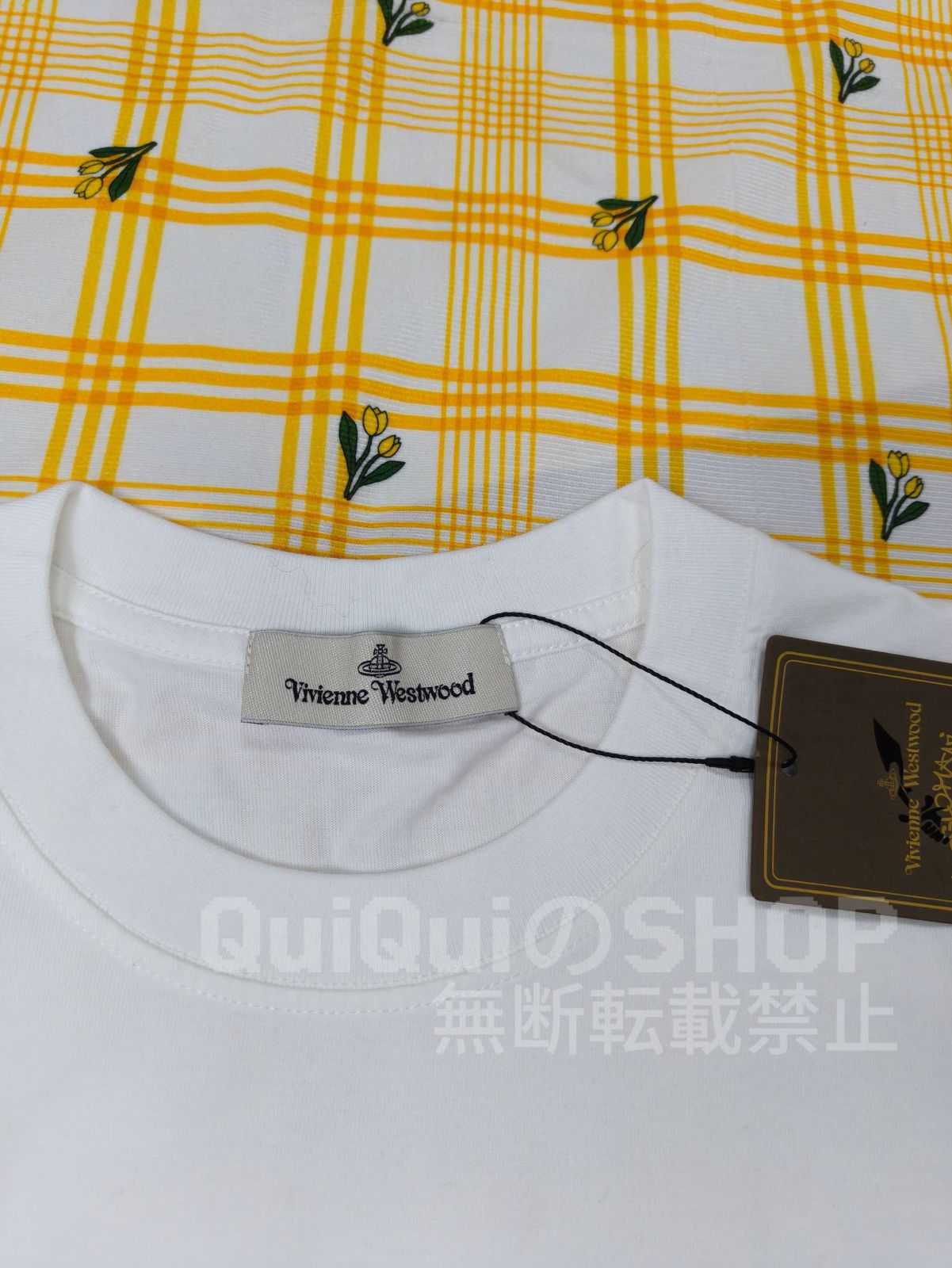 Vivienne Westwood ゆったりロゴプリント半袖Tシャツ ホワイト Amazon | (ヴィヴィアン ウエストウッド) VIVIENNE WESTWOOD