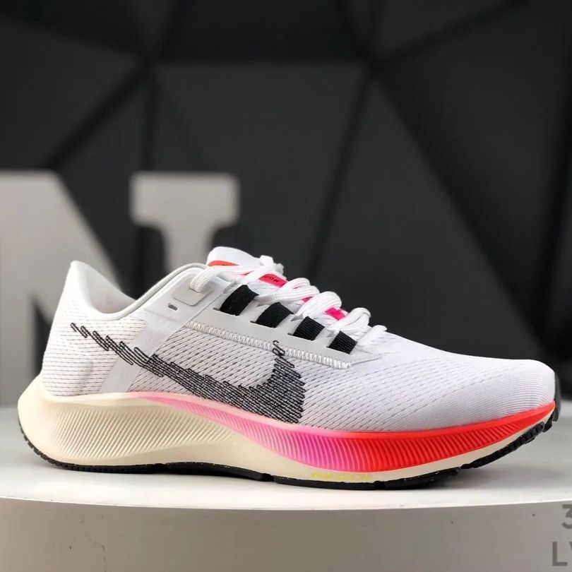 新品未使用 ナイキ エア ズーム ペガサス 38 ホワイト/ピンク/ブラック DJ5397-100 NIKE Air Zoom Pegasus 38  White Pink Black - メルカリ