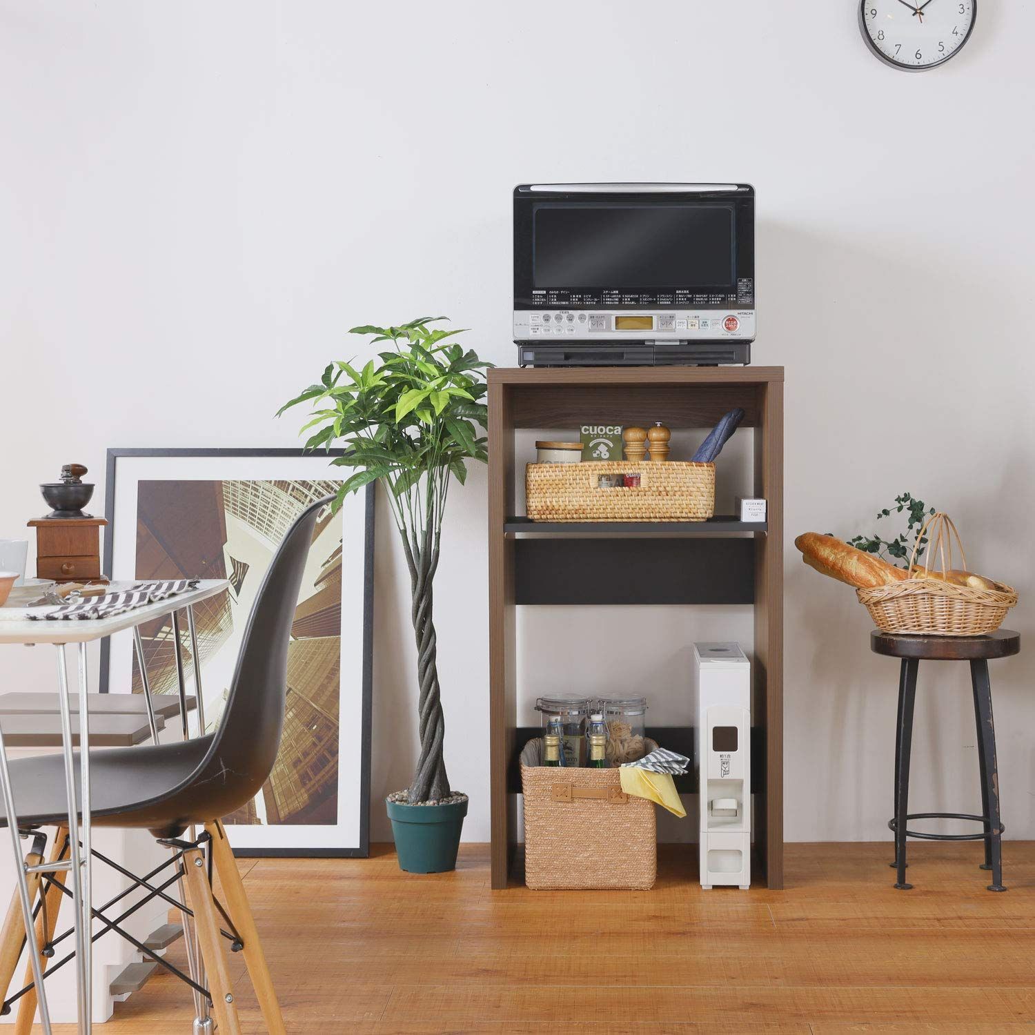 キッチンラック 天板耐荷重20kgで安心設置