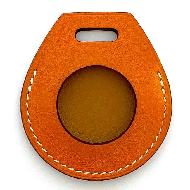 エルメス エアタグ ケース オレンジ 美品 ケースのみ Air Tag