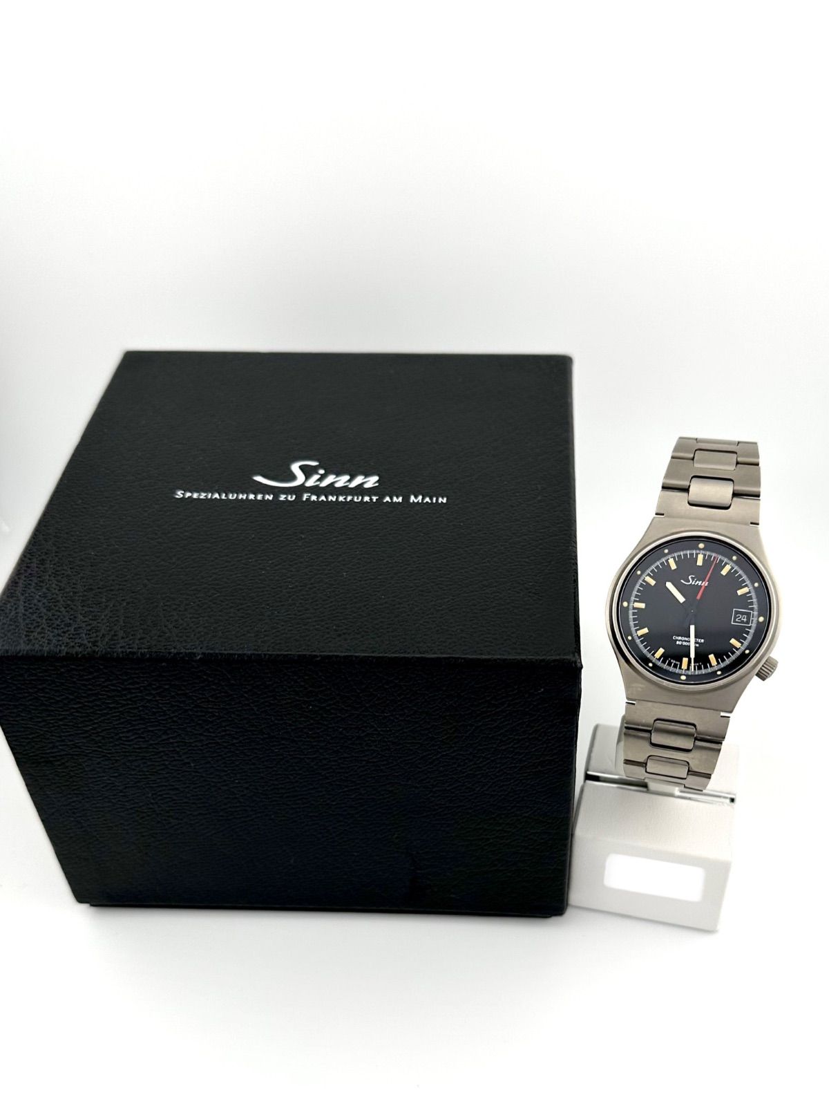 SINN 244.TI.I クロノメーター チタン 自動巻き時計 ジン - メルカリ
