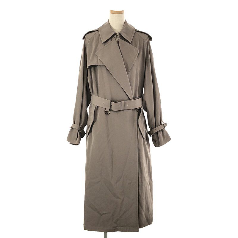 美品 AURALEE WOOL MAX GABARDINE ビッグトレンチコート AURALEE / オーラリー | WOOL MAX GABARDINE BIG TRENCH COAT トレンチ