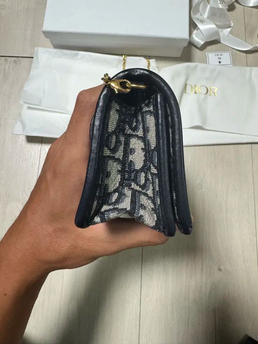 Dior(ディオール) オブリーク モンテーニュ 30 ナノ ポーチ