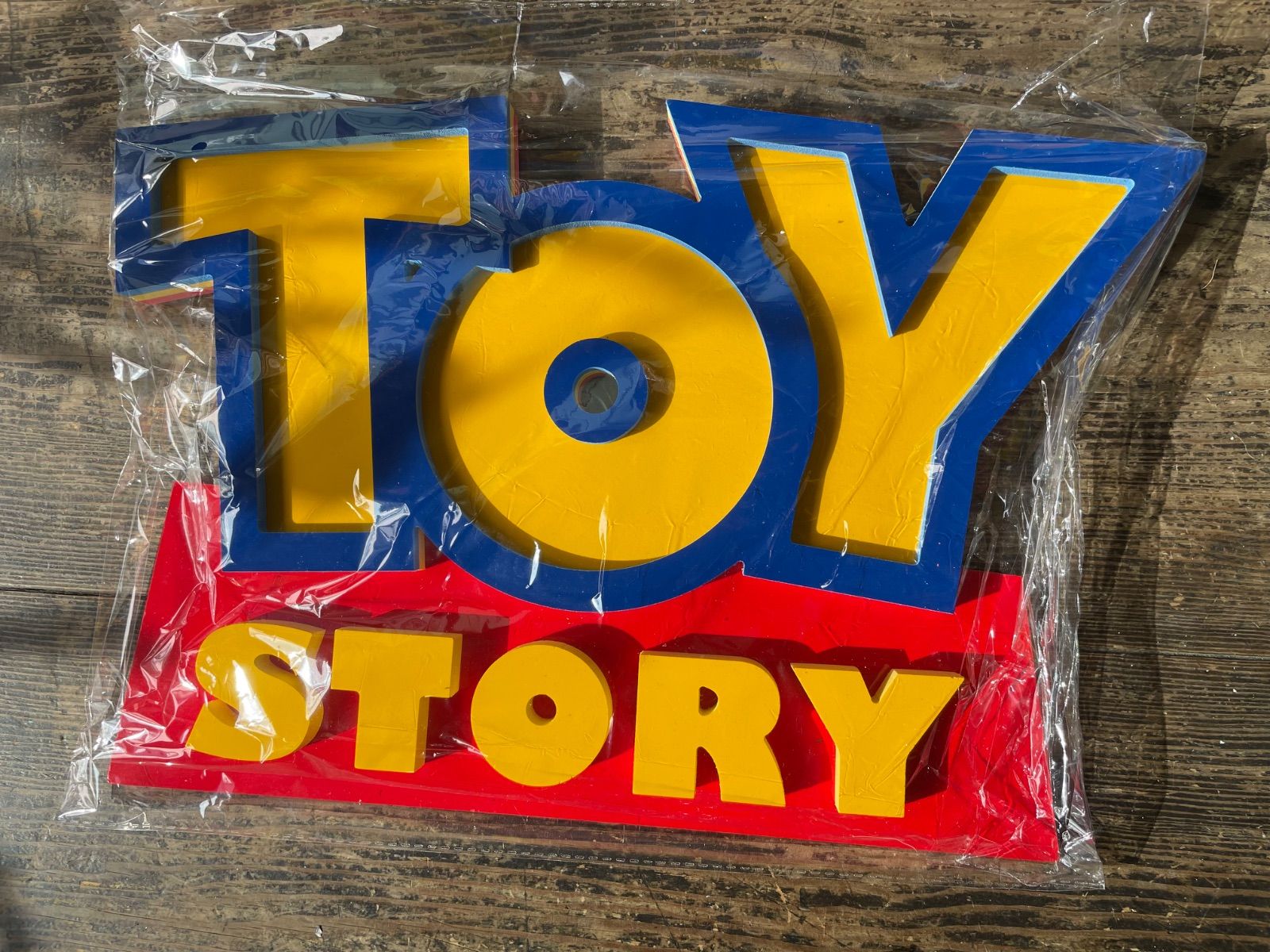 トイストーリー ロゴパネル ウィージーセット 再入荷】TOYSTORY 貴重！トイストーリーロゴパネル大 40cm✖️27cm