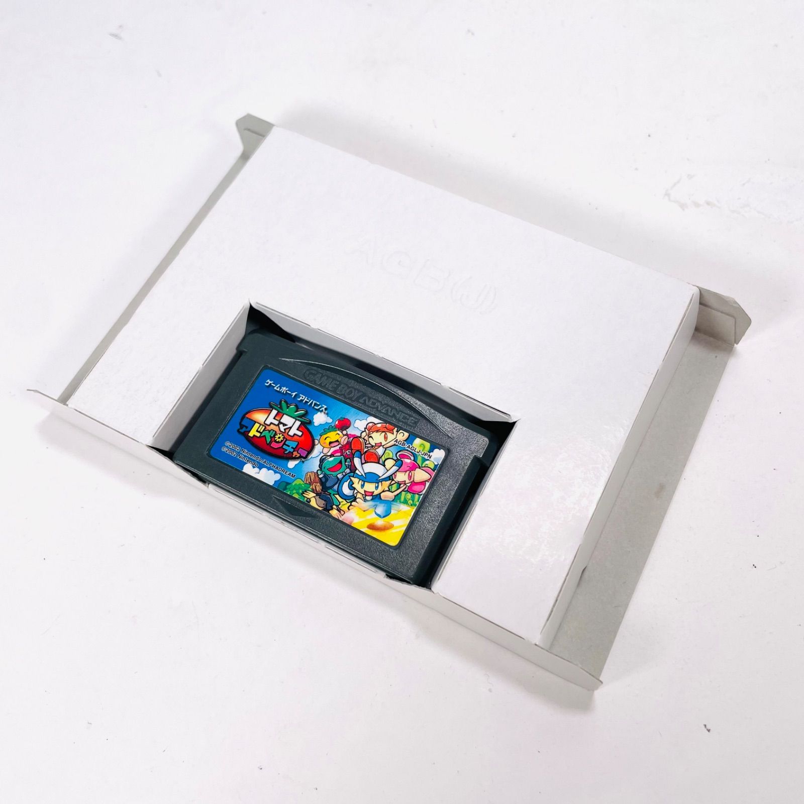 箱 説明書 付き】トマトアドベンチャー GBA ゲームボーイアドバンス