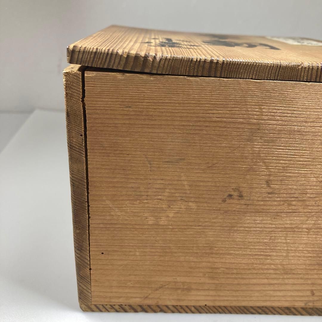 李朝 上手 染付 丸壺 箱付 高さ9.7㎝ トトチ 東な6-1228☆2F