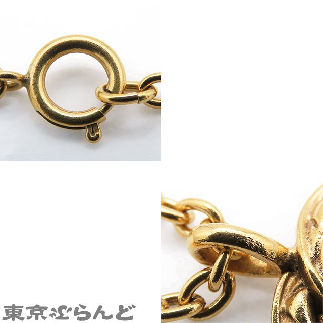 CHANEL シャネル マトラッセ ココマーク ネックレス 3858 ゴールド シャネル CHANEL マトラッセ ココマーク ネックレス 3858