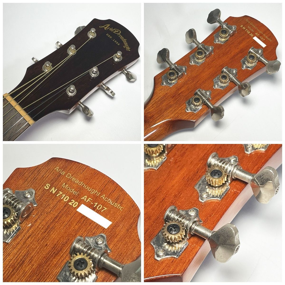 Aria Dreadnought AF-107CE FMN エレアコ AF-107CE FMN | 100 series