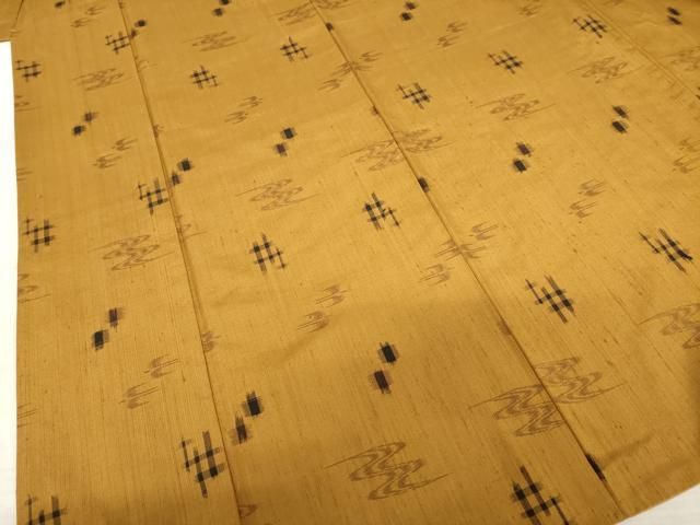 平和屋着物○本場琉球絣 紬 道中着セット 正絹 逸品 AABA9484ck - メルカリ