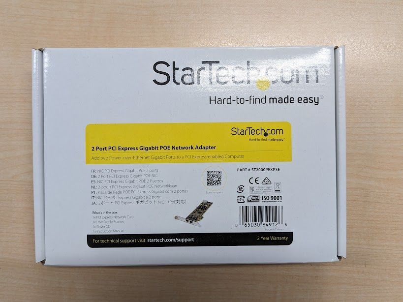 StarTech 2ポートGigabitイーサネット増設PCIeネットワークアダプタLANカード ST2000PEXPSE