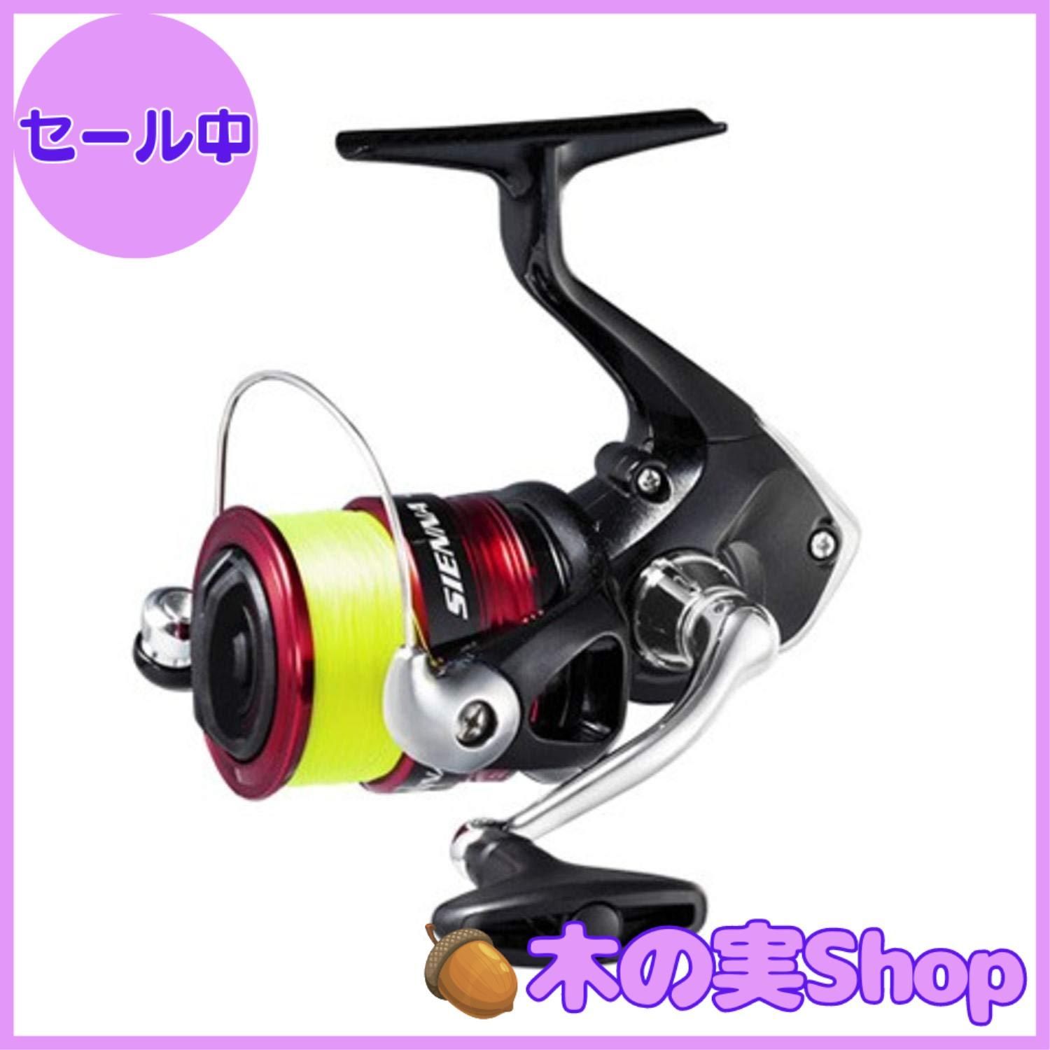 シマノ 19 シエナ 4000 4号糸付き / スピニングリール [新品・未使用] シマノ スピニングリール シエナ 4000 ナイロン 4号-150m シマノ