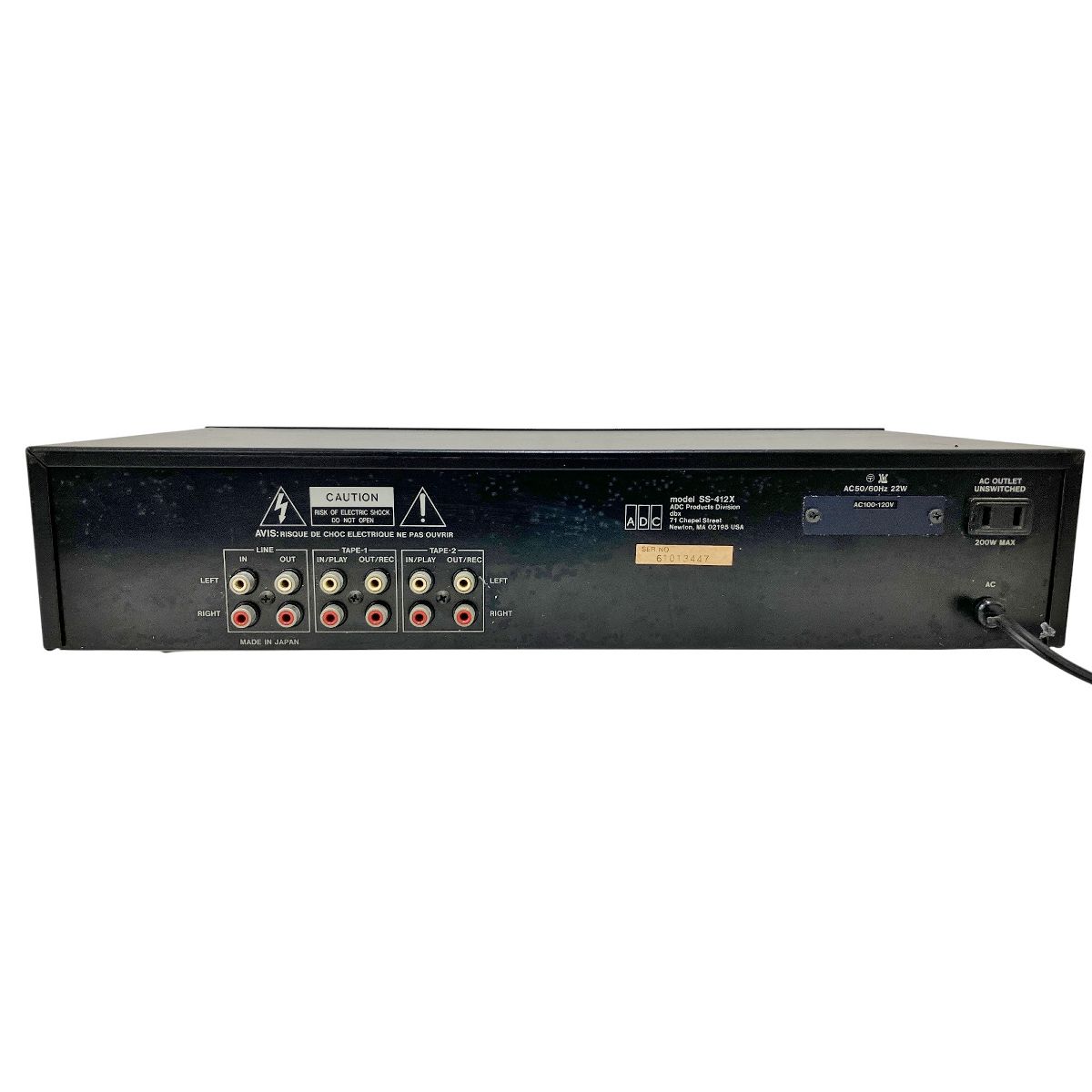 ADC SS-412X 　イコライザー　美品 ADC SS-412X 🌈RaRe🌈 Vintage Stereo Frequency Equalizer | eBay