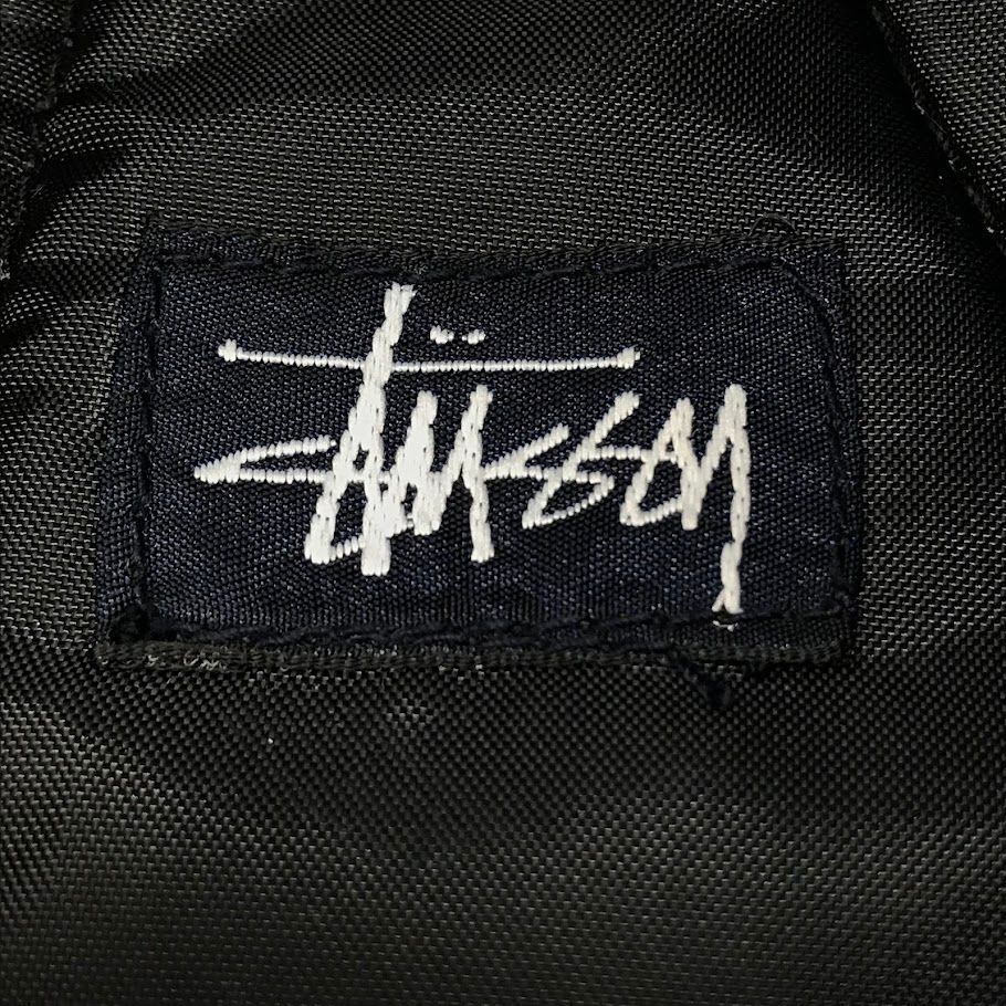 【STUSSY】タンクトップ　ノースリーブ　ショーンフォント　ブラック　美品 倉吉店】STUSSY | ステューシー ボディバッグ 90s プリモサーフ