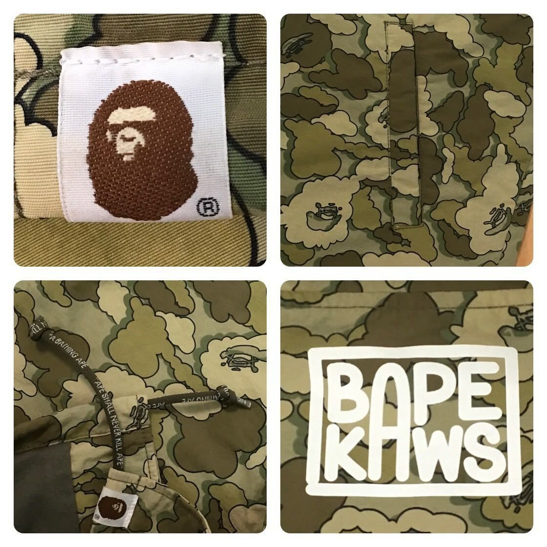 ☆激レア☆ kaws × BAPE cloud camo コーチジャケット Mサイズ a