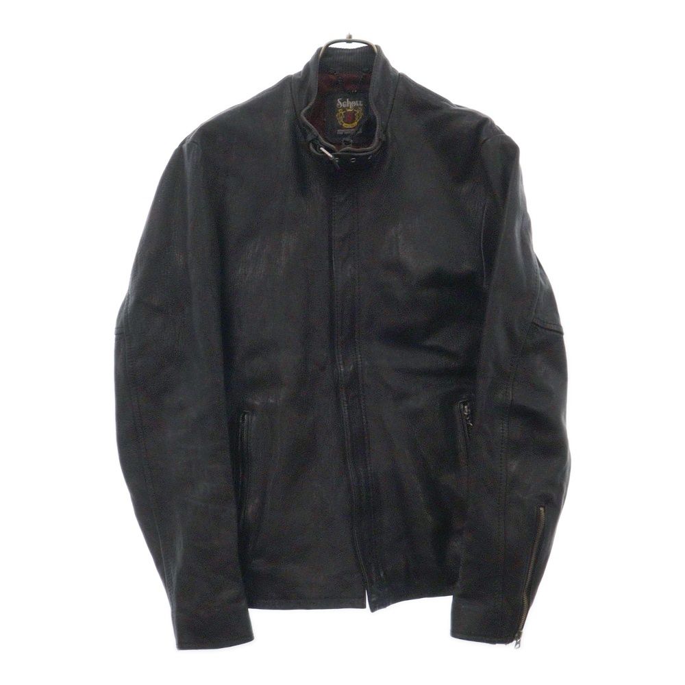 SCHOTT (ショット) ゴートスキン シングルライダース レザージャケット 