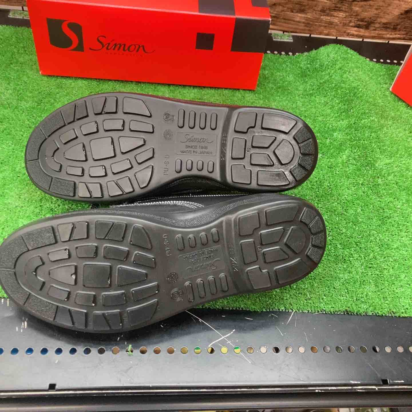 未使用品】シモン 安全靴 短靴 7511黒 27.5cm 7511B-27.5【川越店】