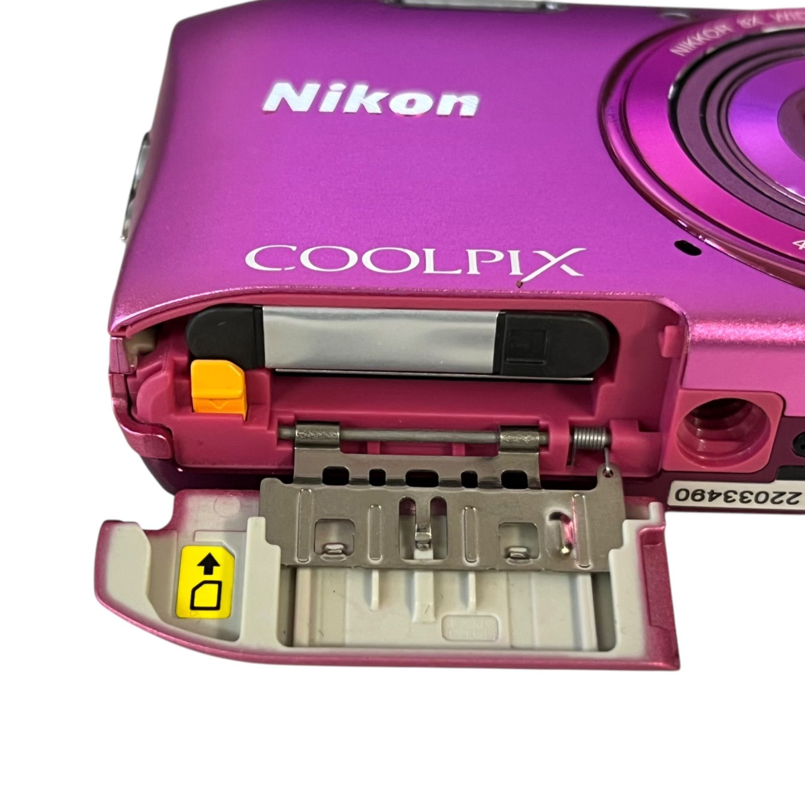 管30745】NIKON ニコン COOLPIX S3600 コンパクトデジタルカメラ 4.5 