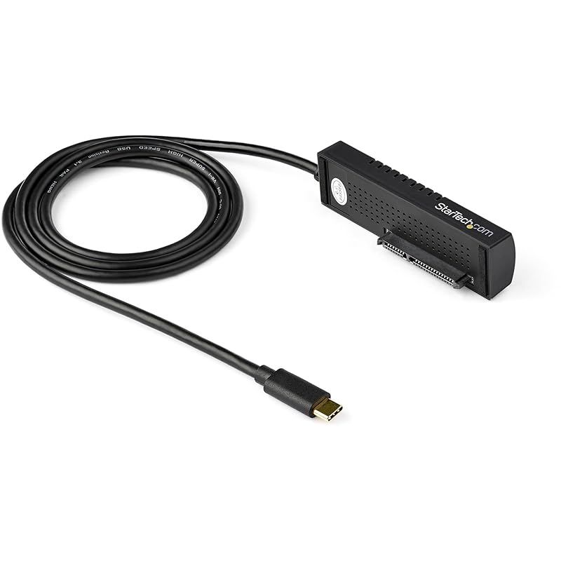 StarTech.com USB-C - SATA変換アダプタ USB 3.1 10Gbps 2.5|3.5インチSATAドライブ対応 USB31C2SAT3 1