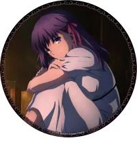 Fate/stay night Heaven's Feel ビッグ缶バッジ 間桐桜 B 缶バッジ