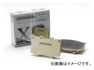 ディクセル X type ブレーキパッド 345212 リア クライスラー コンパス 2.0 FF/2.4 4WD MK49/MK4924 ABS付 2012年03月～